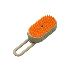 ER52858 Quiet Cat Dog Steamy Brush 3 in 1 Efficiently Pet Sprays Massage Comb Pet Grooming tool Professional Dog Electric Sprayer Brush Puppy