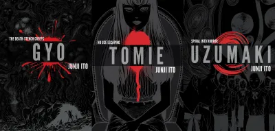 (Komik D) SET - Junji Ito Deluxe Edition - Gyo - Tomie - Uzumaki
