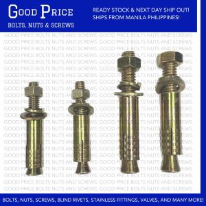 Titanized Dyna Bolt Anchor Nut