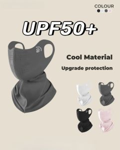 Sunscreen Mask Face Mask Mask for Motorcycle UV Protection Ice Silk Face Mask Half Mask