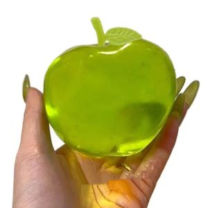 VOPPER Blue Coconut Oil Squishy Ball Soft Transparent Maltose Squishy Toy Kneading Toys Clear Jelly Ball Quick-rebound Squeeze Toy For Kids Adults