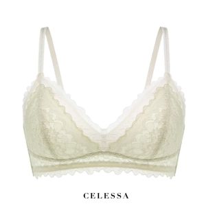 CELESSA - BELLE SÉRIEN Lace Bralette - Size S to XL (Wireless)