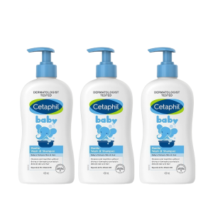 [SG In Stock] BABY Wash & Shampoo Daily Lotion with Organic Calendula Daily Lotion with Shea Butter 400ml
