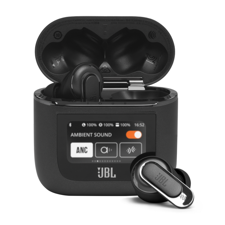 JBL Tour Pro 2 NoiseCanceling True Wireless InEar Earbuds with Smart