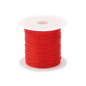 8/46เมตร/ม้วน0.7มิลลิเมตรที่มีสีสันยืดหยุ่นสายคริสตัล DIY ม้วนสายไนลอนลูกปัดคริสตัลสำหรับเครื่องประดับทำอุปกรณ์สร้อยคอ DIY สร้อยข้อมือ