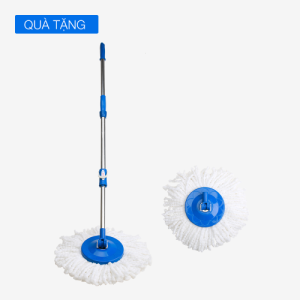 Cây lau nhà 360( tặng kèm bông lau)