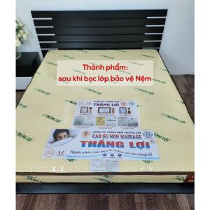 Nệm cao su non massage Thắng Lợi đệm cao su tổng hợp mat xa hàng chính hãng bảo hành 15 năm