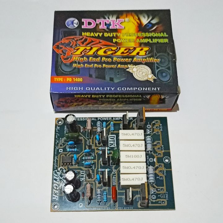 Kit High End Power Amplifier 1400W Mono Tiger DTK PD 1400 | Lazada