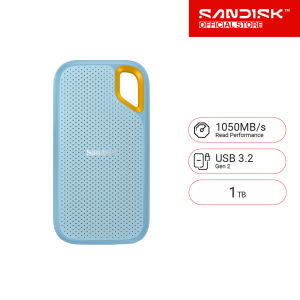 SanDisk Extreme Portable SSD SDSSDE61 1TB USB 3.2 Gen 2 - (SDSSDE61-1T00-G25)