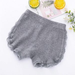 Kids Safety Shorts Pants Cotton Soft Lace Breathable Underwear Panties Leggings for Kids Girls 3-15 Years Old