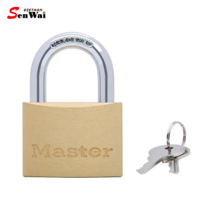 Khóa Cơ Master Lock 1904D – Rộng 60mm Thân Đồng Nguyên Khối Cùm Thép Chống Cắt Dùng Cho Cửa/Kho/Xưởng