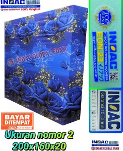 Kasur busa inoac no 2 ukuran 200x160x20cm garansi 10 tahun INOAC asli EON D23
