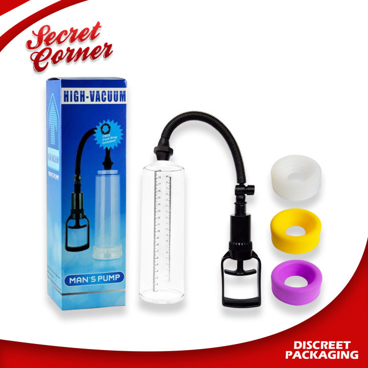 Secret Corner High Vacuum Basic Penis Pump Enlarger with Accessories Sex  Toys for Men Jiuai Adult Toy Discreet Delivery Sex Toys Local Supplier  Warranty Enlarger Safe Transaction Penis Pump - Lazada |