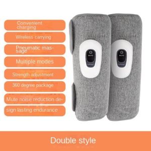 Electric Wireless Leg Massager Air Compression Calf Massage Wrap Blood Circulation For Body Foot Hand Ankles Pain Fatigue Relief USB Rechargable