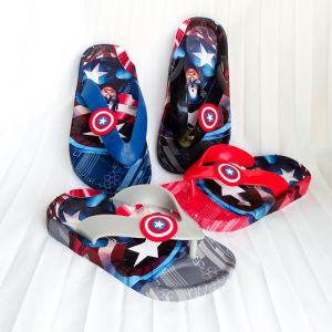 Sandal Anak Laki-laki Berkualitas Tinggi & Karakter Avengers Captain America