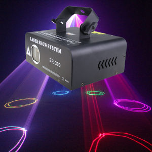 ESHINY Animation RGB Laser Lines Beam Stage Light Pattern Projector Scans DMX512 Sound DJ Dance Bar Holiday Party Christmas Effect Lighting System Show X2