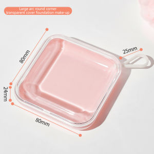 3PCS Clear Nail Tips Display Box - Press On Nails Organizer Storage Case with Lid