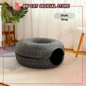 Cat playground Terowong Kucing Round wool nest Pet nest Tunnel nest Donut nest Cat house Cat bed
