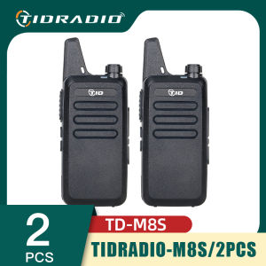 Mini TIDRADl0 M8S Walkie Talkie 400-470MHz Type-C Dual-PTT Portable Two-Way Radio 5W 16Channer Radio Waterproof Walkie Talkie