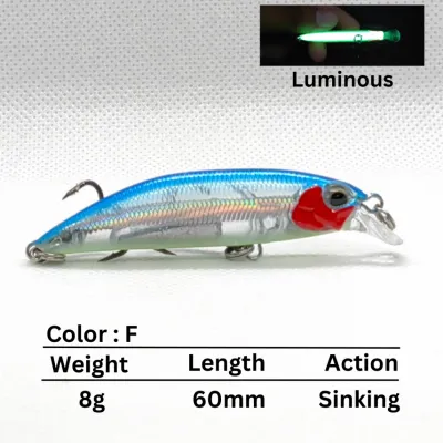JT Sintak Minnows Bolinao Series 8g 60mm