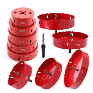 TUNEZ M42 Hole Saw 16MM-225MM Bi-Metal Saw Tip Drill Bit Hole Cutter Tool for Wood Metal Alloy with Hexagon Arbor