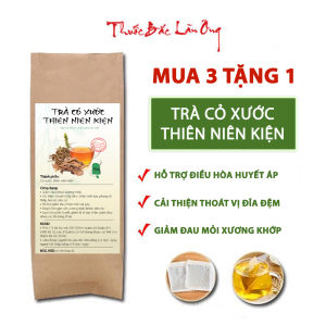 Trà thiên niên kiện cỏ xước túi lọc hỗ trợ giảm tê bì tay chân đau nhức xương khớp thoái vị đĩa đệm