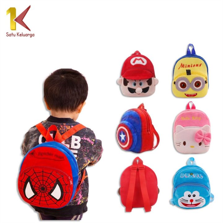 Satu Keluarga Tas Ransel Anak T31 Tas Punggung Backpack Anak Sekolah TK