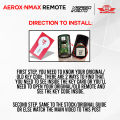 ORIGINAL YAMAHA NMAX REMOTE AEROX SMART REMOTE KEY WITH KEY CARD CODE REMOTE KEY FOR NMAX AND AEROX MOTORCYCLE SPEEDMOTO. 