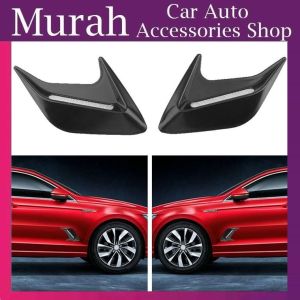Universal Car Decorative Air Scoop Flow Intake Hood Vent Bonnet  DIY Style 2pcs