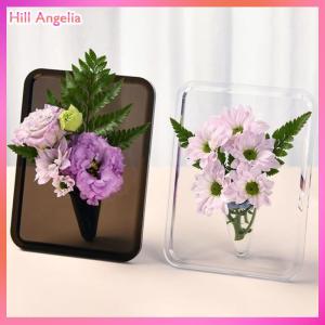 [Hill Angelia] Acrylic Khung Ảnh Bình Hiện Đại Thủy Canh Hoa Bình Máy Tính Để Bàn Nhà Máy Chủ Trang Trí Món Quà Nhà Đám Cưới Bảng Trung Tâm Trang Trí Nội Thất