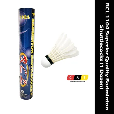 RCL 1104 Badminton Shuttlecocks (1 Dozen)