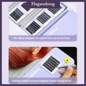 [huguosheng] Lớp duy nhất Lash mở rộng hiển thị hộp Pallet hộp lưu trữ cho cá nhân bị đình chỉ tấm từ lông mi bảo vệ hộp