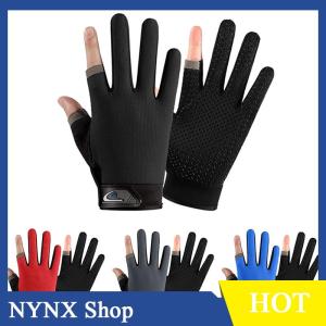 [NYNX] ถุงมือตกปลาสำหรับผู้ชายในช่วงฤดูร้อนถุงมือฟิตเนสตัดสองนิ้วสำหรับผู้หญิงถุงมือออกกำลังกายปั่นจักรยานกันลื่น