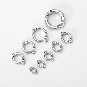 KHUYÊN VÒNG CHÂN THÉP KHÔNG GỈ CHO VẸT-CHIM CÁC SIZE 4-5-6-7-8