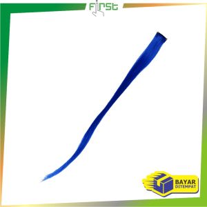 FH-K144 Wig Jepit Rambut Palsu Lurus Panjang Single Hair Extention Colourful Wanita / Klip Wig Rambut Palsu Cewek Korea Warna Warni Hair Clip Import