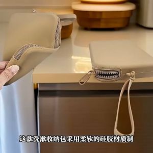 Silicone Storage Bag Waterproof Dustproof Organizer Pouch Travel Toiletries Phone Accessories