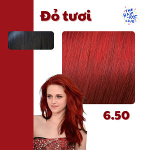 Thuốc nhuộm Oxi MOOD- Đỏ rượu vang đỏ tươi đỏ đậm đỏ cherry đỏ hồng đỏ rượu đậm - The Hair Dye Club