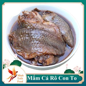 Mắm Cá Rô Con To Thơm Ngon Đậm Vị Quê Nhà( 1kg 500gr 200gr)- Minh Triết Food