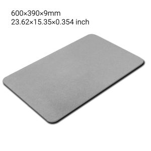 Homepeas® Anti Slip Diatomite Absorbent Soft Mat / Hard Mat / Bathroom Mat / Floor Mat / Kitchen Mat Quick Dry