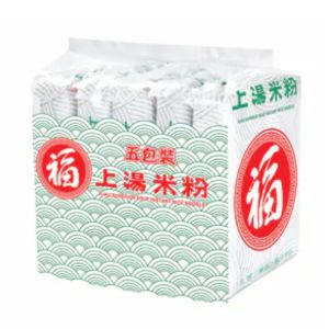 FUKU HK Superior Soup Instant Noodle 香港福字上湯伊麵 /米粉 (90g x 5pack)