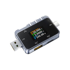 diymore FNB58 multi-function voltage Ammeter USB Type-C fast charging QC/PD decoy cable trigger battery capacity detector cable resistance calculator internal instrument