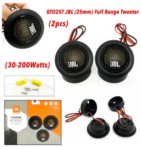 CPA  25MM 2PCS GT-025T 200W MAX CAR ALUMINUM CONE FULL RANGE TWEETER (#7053)