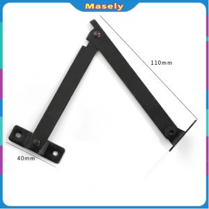 Masely Rotatable Folding Lid Support Hinges for Furniture Cabinet