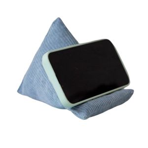 AMELY Portable Pillow Phone Holder with Lanyard Non-slip Triangle Phone Stand Japanese-style Multifunction Mobile Phone Bracket Desk Use