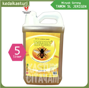 Tawon 5 Liter x 1 Jerigen Minyak Goreng Rose Brand