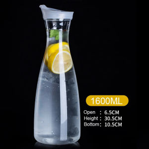 600ml/2000ml Plastic Stove Top Safe Heat Resistent Large Pitcher Kettle Hot and Iced Tea Water Juice Beverage