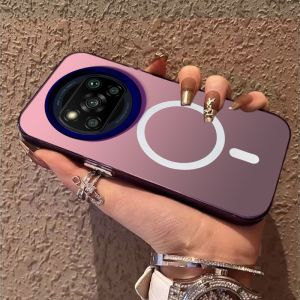 For casing Xiaomi Poco X3 Pro Poco X3 NFC Poco X3 phone case hard TPU protector smooth shockproof cover new aesthetic design wireless magnetic attraction cybswx01