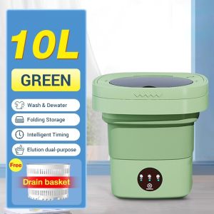 15L mini automatic folding washing machine  portable 3 IN 1 household automatic washing machine