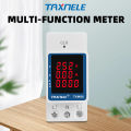 Din Rail Electricity Digital Meter Power Energy Voltmeter Ammeter kWh Reset Voltage Current Monitor AC 80V~270V 110V 230V. 