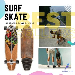 OXELO สเก็ตบอร์ด บอร์ด เซิร์ฟสเก็ต Carve 540 ( Longboard Surfskate Carve 540 ) SKATEBOARD LONGBOARD WAVEBOARD สเก็ตบอร์ด ลองบอร์ด เซิร์ฟ สเก็ต SURF SKATE